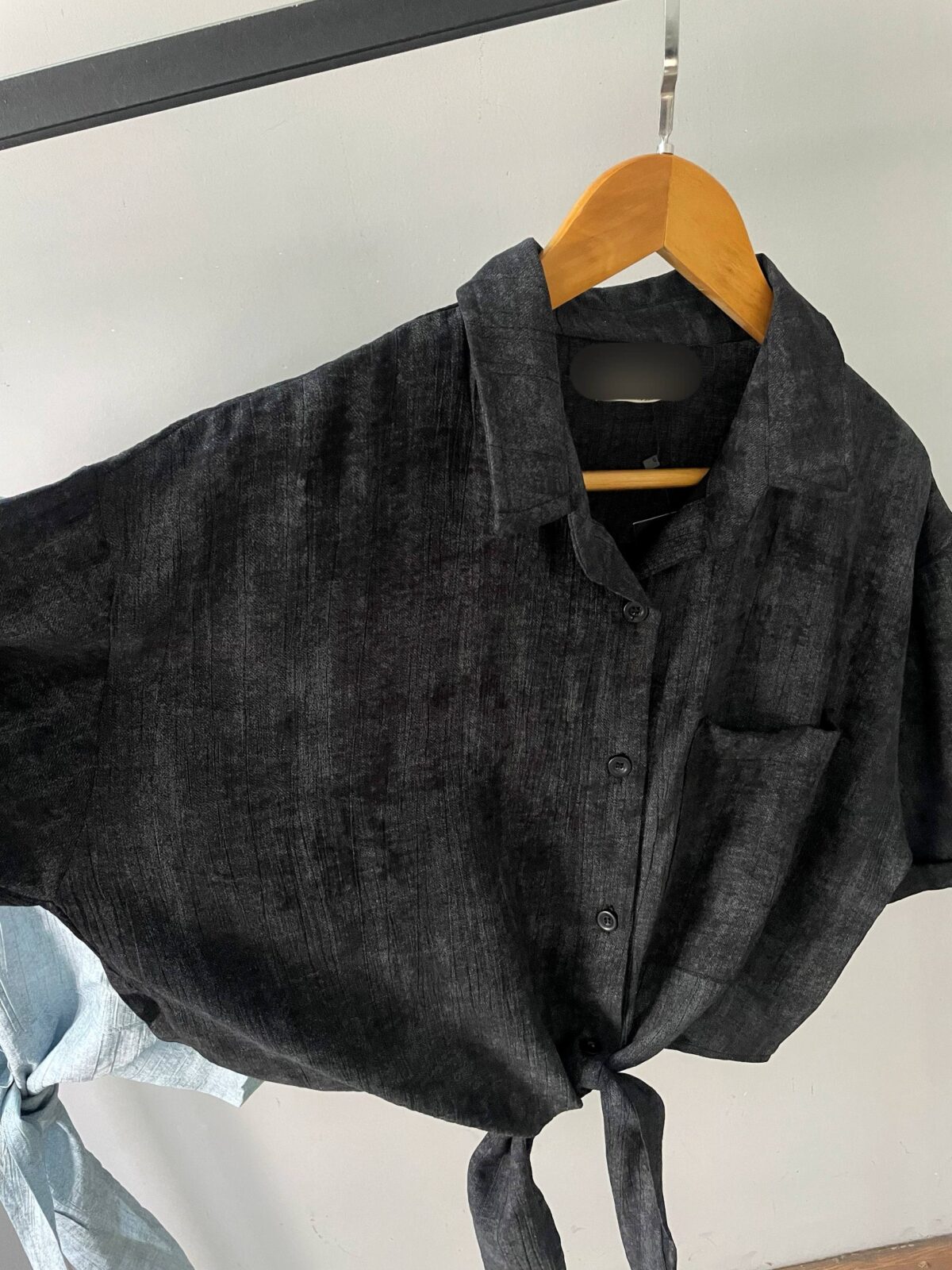 شومیز کراپ گره ای نینا 168866 - Image 3