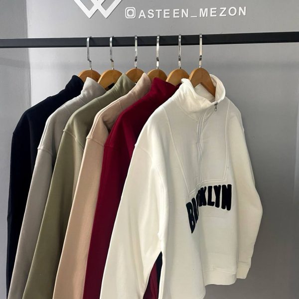 نیم زیپ سه نخ بروکلین171675