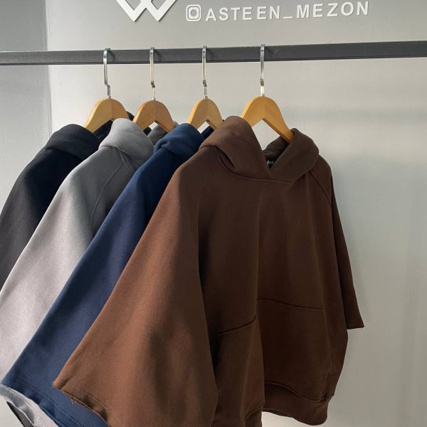 هودی استین سه ربع کرکی 180897