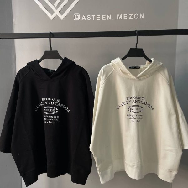 هودی آستین سه ربع اینکوریج 183114