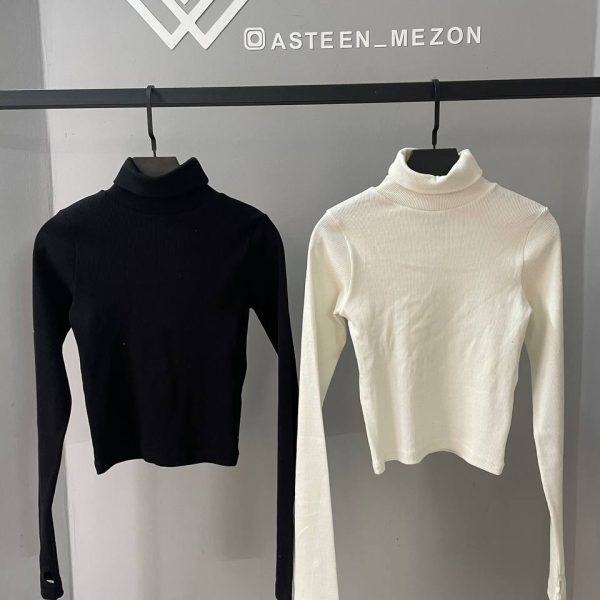 بلوز یقه اسکی فینگردار هدا 184309