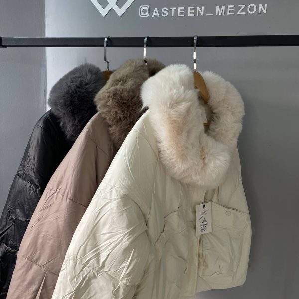 کاپشن خزدار آتوسا 184753